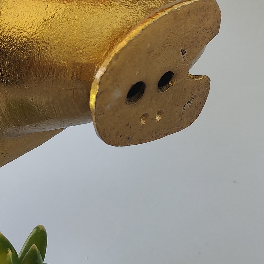 Weinberg Eames Era Die Cast Metal Bird Sculpture Vintage Gold Tone Finish New - Picture 7 of 9